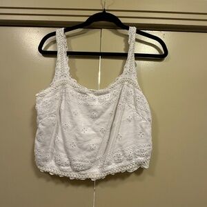Abercrombie Eyelet Tank
